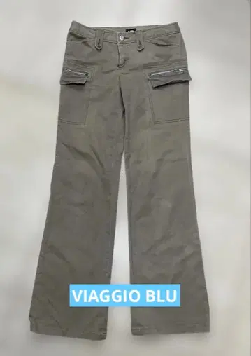 VIAGGIO BLU 슬림 레그 카고 팬츠 사이즈 1