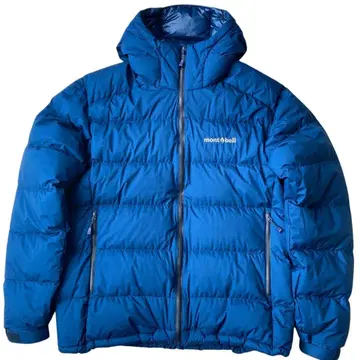 미사용급 mont-bell 파마프로스트 다운 후드티 다운 자켓 L