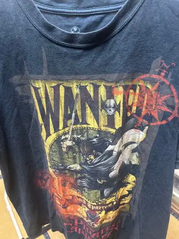 구제 Disney WANTED T셔츠 L 가격 인하 가능