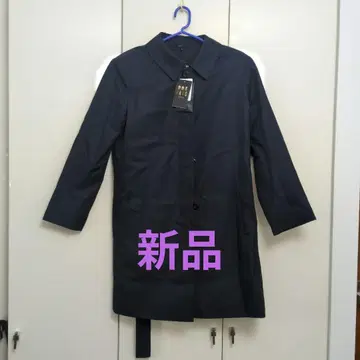 DAKS 숏 트렌치코트 네이비 새상품