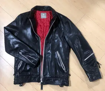 nano 블랙 라이더 자켓