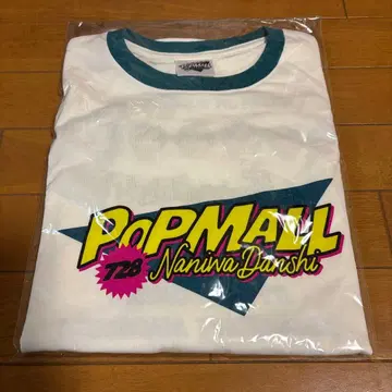 [ 미개봉 새상품 ] 나니와단시 POPMALL 투어 T셔츠 LIVE 팝몰