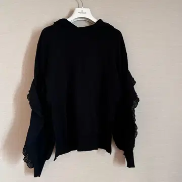 디어 니트 후드 후드티 S 폭시