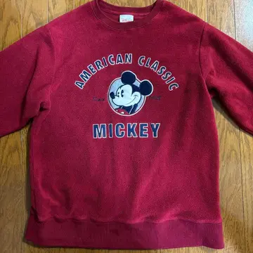 미키마우스 플리스 트레이닝복