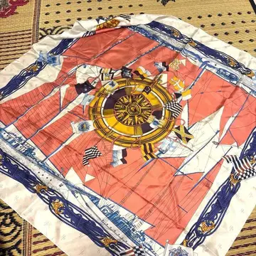 ROPE 실크 스카프 실크