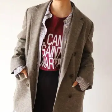 SLOBE iENA 트위드 더블 자켓