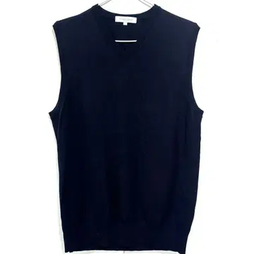 [ SUIT SQUARE ] COMMUTECH 니트 베스트 V넥 네이비