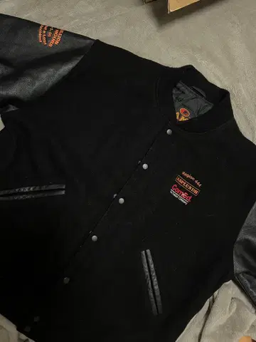 구제 의류 바시티 자켓