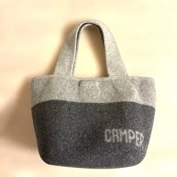 CAMPER 캠퍼 그레이 펠트 토트백