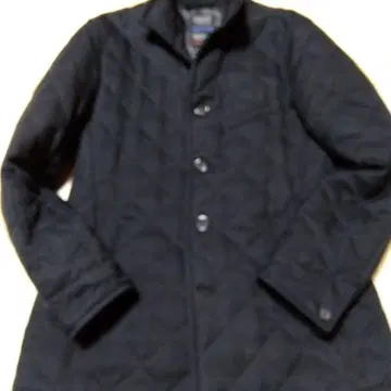 블랙 퀼팅 자켓