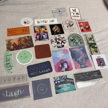 미도리이로샤카이 스티커 세트