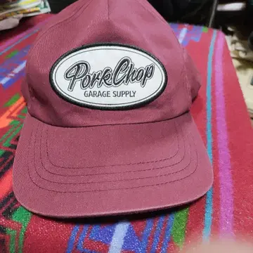 포크찹 워크캡 버건디