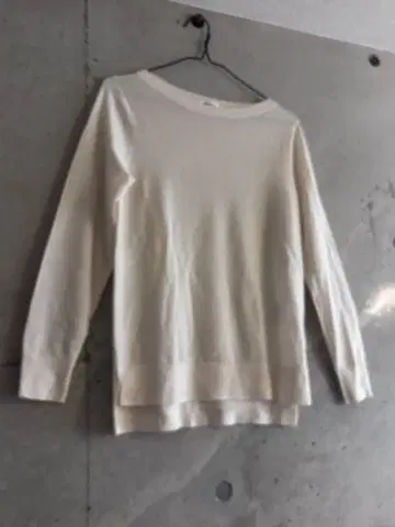 PLST 플라스테 니트 보트넥 에크루 M