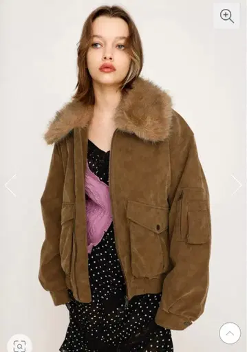 SLY WASHED PUFFER 블루종