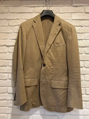 SHIPS 베이지 테일러드 자켓