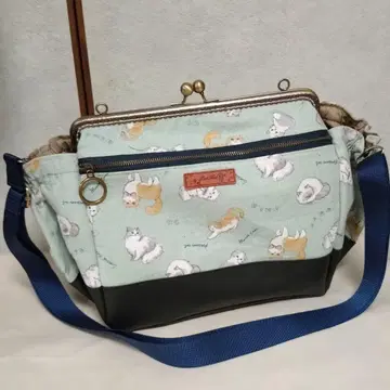 가마구치 29 숄더백 핸드메이드 백 고양이