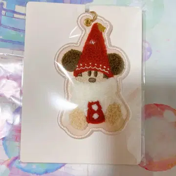 릴린린 키체인 빨간색 새상품 디즈니 크리스마스 2025