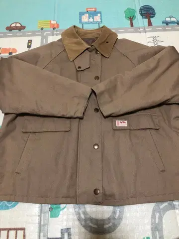 JaVa 브라운 점퍼/블루종