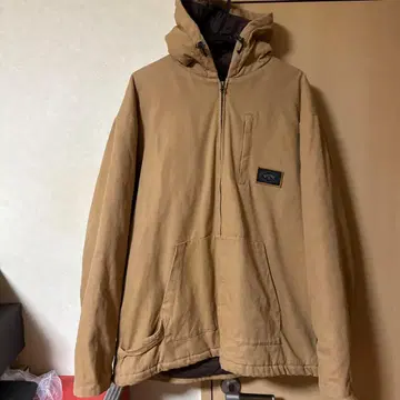 Billabong 후드 부착 베이지 워크 자켓