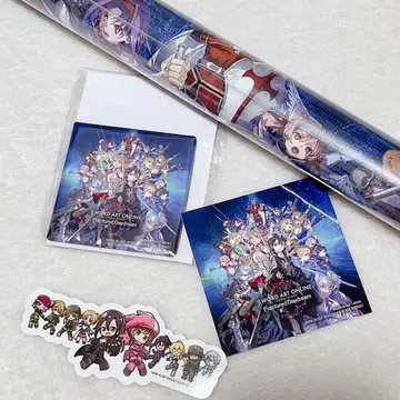 소드 아트 온라인 KPF 포스터 캔뱃지 스티커 KPF SAO