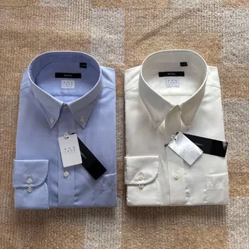 더 수트 컴퍼니 긴팔 셔츠 L 사이즈 2장 세트 미사용 새상품