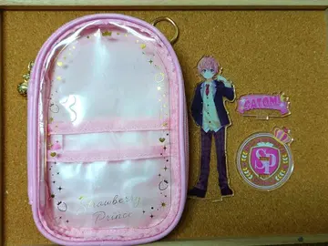 스토푸리 사토미 아크릴 스탠드 아크릴 스탠드 홀더 세트