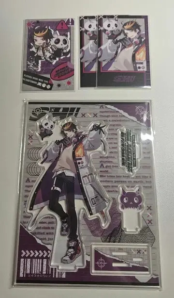 니지산지 야미노 슈 Buddy mode 아크릴 스탠드 폴라로이드