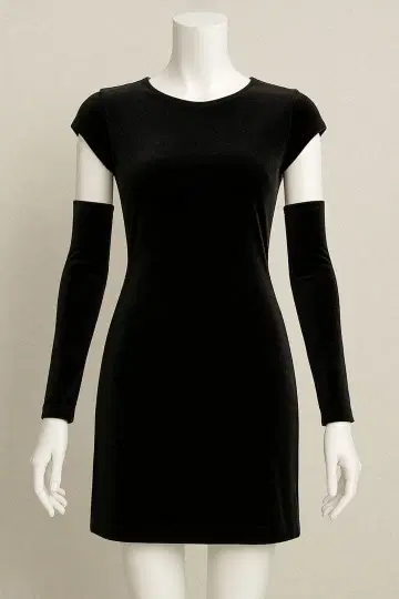 [새상품] Piece Montee 피에스몽테 벨벳 벨로아 드레스