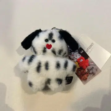 미사용 새상품 모조죠죠 mojojojo 토이 키링 달마시안