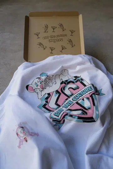 anytee EAT THE CULTURE 롱 T셔츠 XL