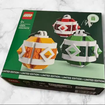 레고 40604 크리스마스 데코레이션 미니 오너먼트 세트