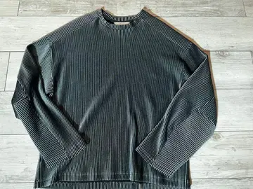 JieDa 스트라이프 긴팔 크루넥 티셔츠 사이즈 1