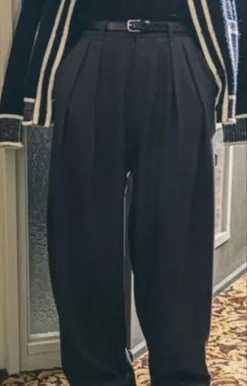 [ MODE NORM COME ] 2턱 페인터 모듬 팬츠