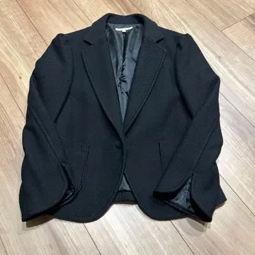 블랙 테일러드 자켓