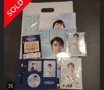 새상품 하뉴 유즈루 클리어 파일