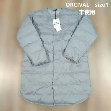 미사용 ORCIVAL 오르치발 라이트 다운 코트 size 1