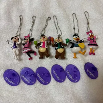 클럽 마우스 비트 키체인 6개 세트