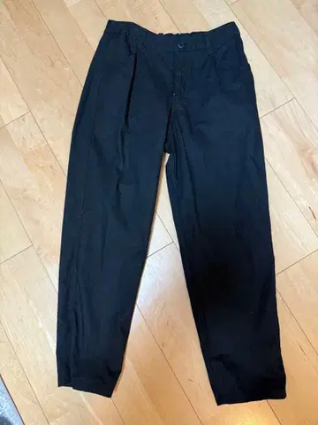 파드칼레 면 팬츠 블랙 사이즈 34M 옥스퍼드 팬츠 2024AW