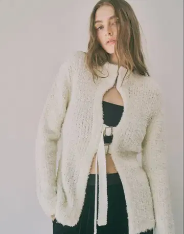 HYEON belt cardigan 벨트 가디건