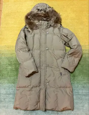 RIGEL 퍼 롱 다운 자켓 다운 코트 S 사이즈