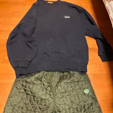 Keboz 1992 퀼팅 조거 팬츠 올리브