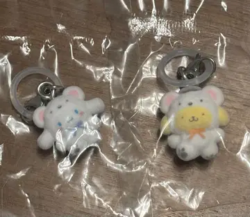 산리오 캐릭터 메지루시 액세서리 포근포근 스노우