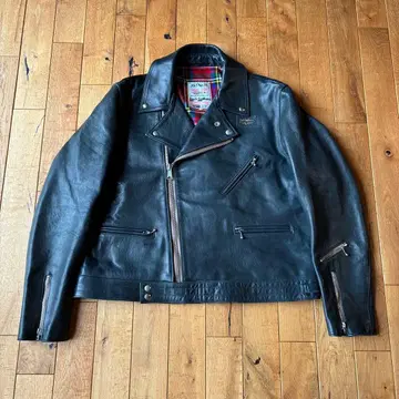 샘플 루이스 레더 사이클론 48 라이더스 가죽 재킷 빅 사이즈