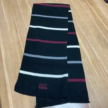 Canterbury 스트라이프 니트 머플러