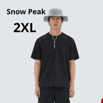 Thin-tech 우븐 반팔 티셔츠 2XL