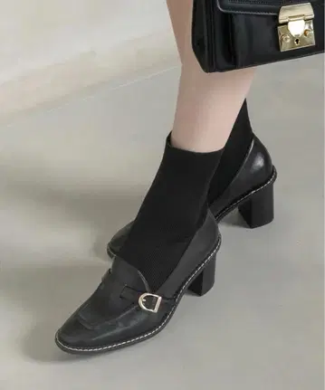 randa 스트레치 삭스 앵클부츠