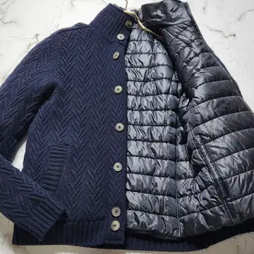 Herno 드라이빙 자켓 다운 라이너 니트 4way 리버서블