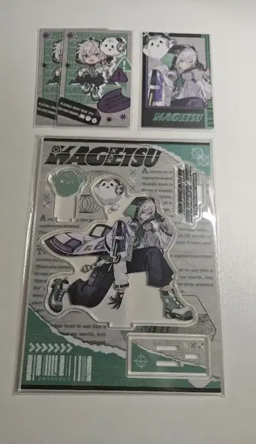 니지산지 Buddy mode 무라쿠모 카게츠 아크릴 스탠드 폴라로이드