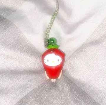 나메코 재배 키트 키티 콜라보 딸기 스트랩