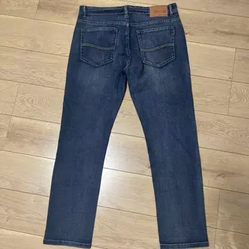 SULEE 다크 블루 스트레이트 데님